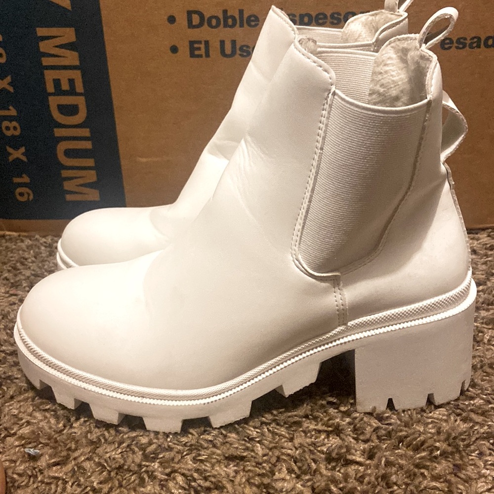 White boots